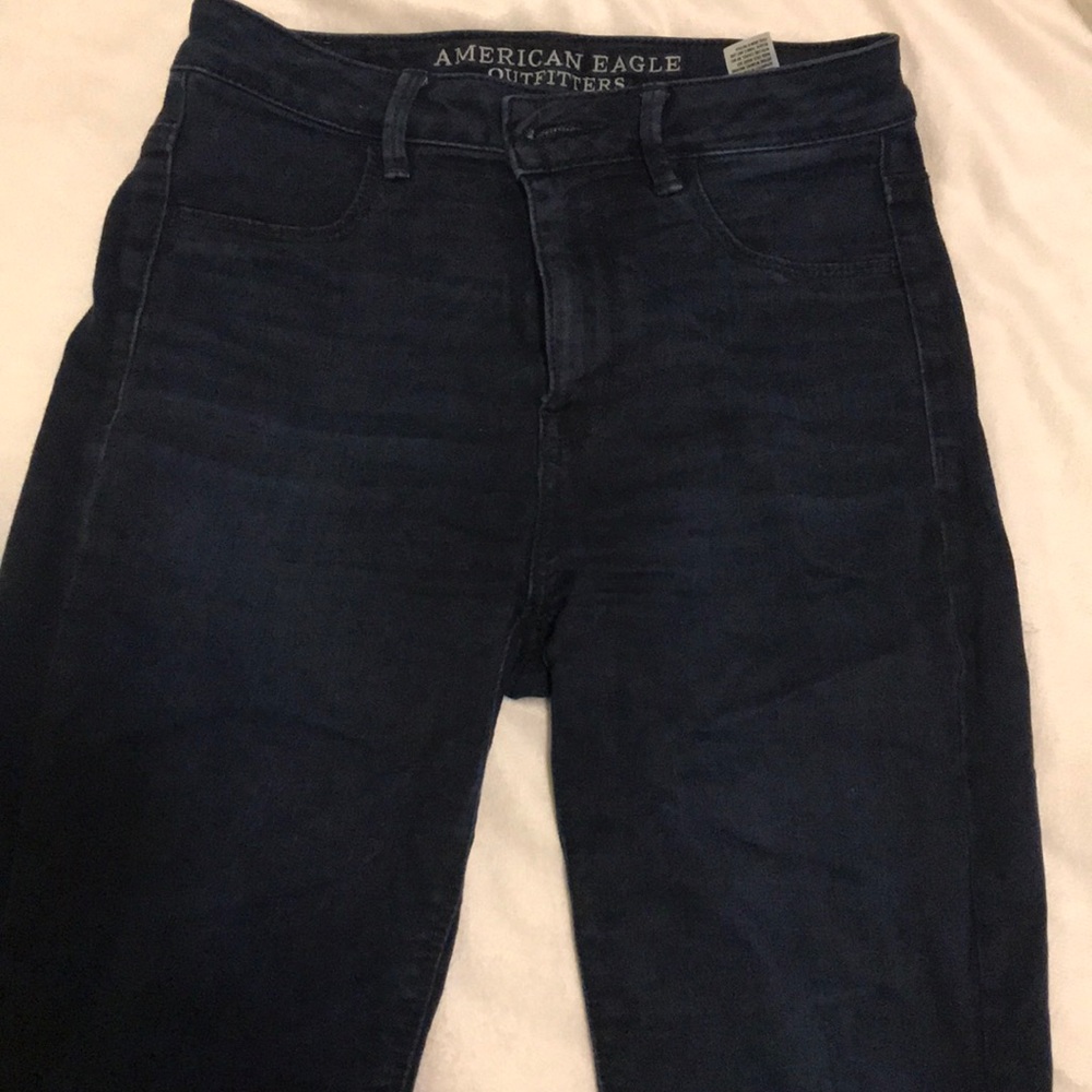 American Eagle dark wash jean jeggings